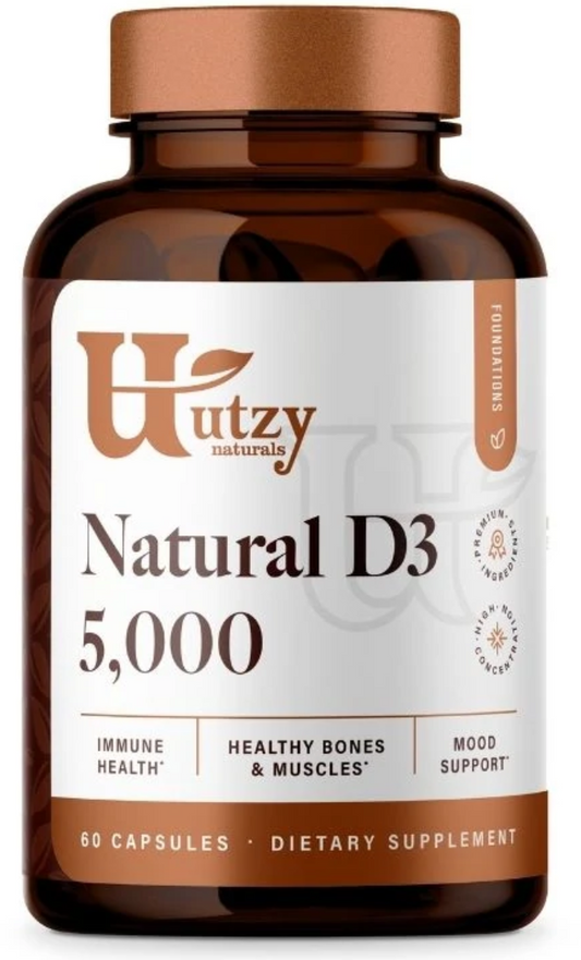 Natural D3 5000 | 5,000 IU Vitamin D Image 1