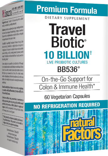 TravelBiotic BB536 | 10 Billion | Effective For Constipation And Diarrhea | Supported By Over 50 Published Human Clinical Trials Image 1
