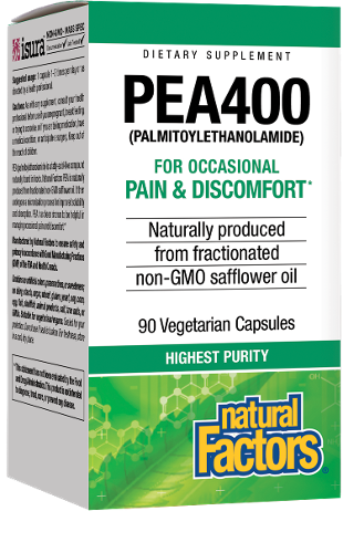 PEA400 (Palmitoylethanolamide) 400 mg Image 1