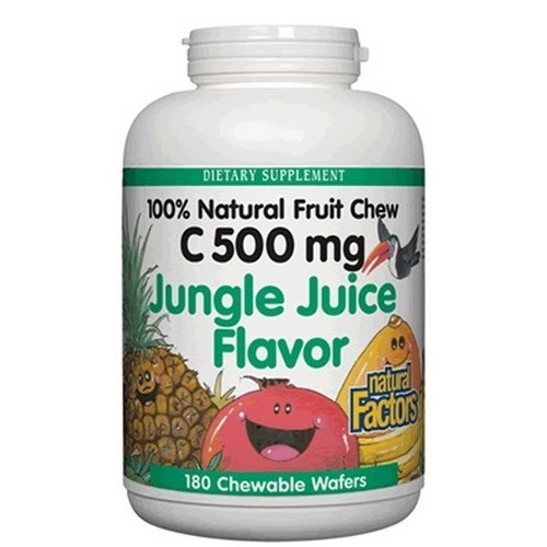 CC 500 MG NATURAL FRUIT CHEWS JUNGLE JUICE FLAVOR Image 1