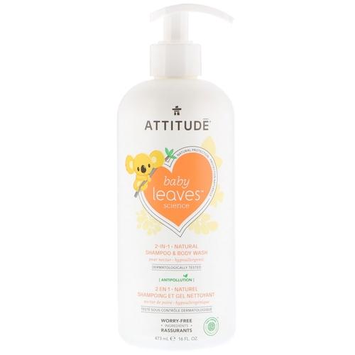 Baby Leaves 2in1 Shampoo | pear nectar Image 1