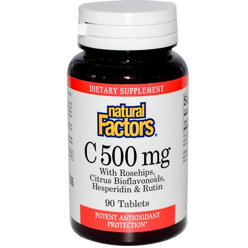 C 500 MG W ROSEHIPS 90 TAB Image 1