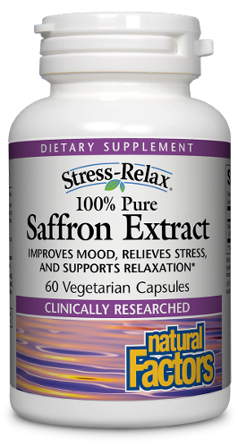 Stress Relax | Affron 100% Pure Saffron Extract | 28mg Clinically Researched Image 1