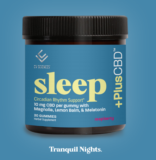 CBD Sleep Gummies | Raspberry | 10mg Image 1