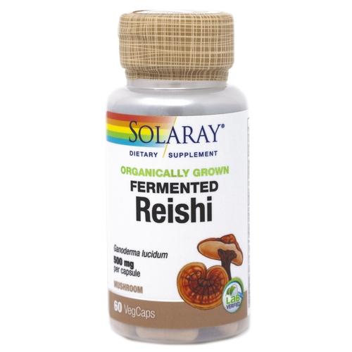 Organically Grown Fermented Reishi Mushroom 60ct Image 1