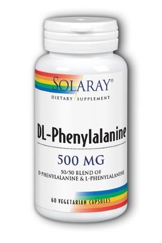 DL-Phenylalanine, Free Form 60ct Image 1