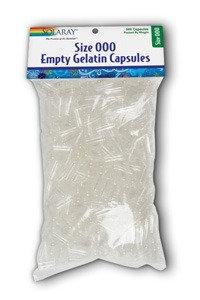 Empty Gelatin Capsules Size 000 500ct Image 1