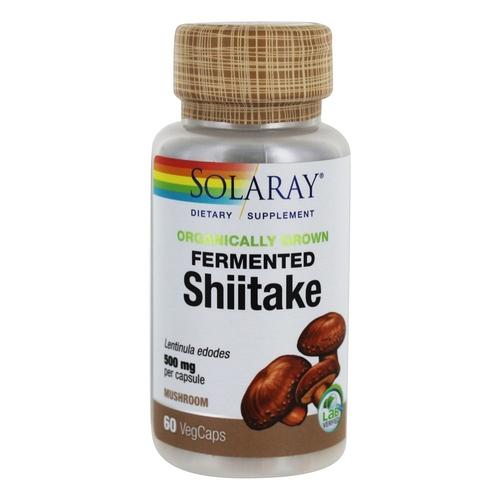 Organically Grown Fermented Shiitake Mushroom 60ct Image 1