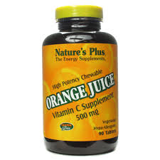 ORANGE JUICE C 500 MG CHEWABLE Image 1