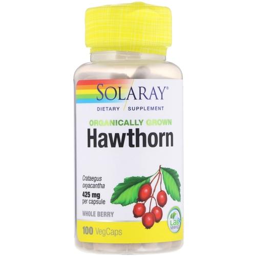 Organically Grown Hawthorn Berry 100ct Image 1
