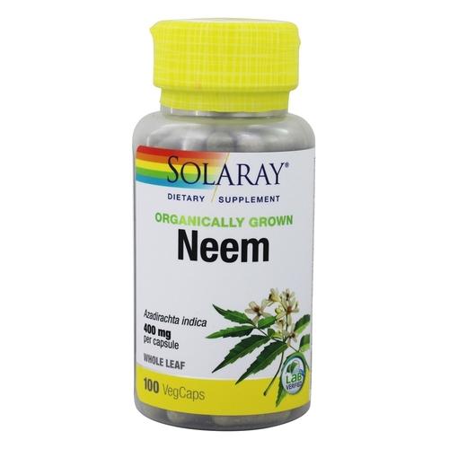 Organically Grown Neem Leaf 100ct Image 1