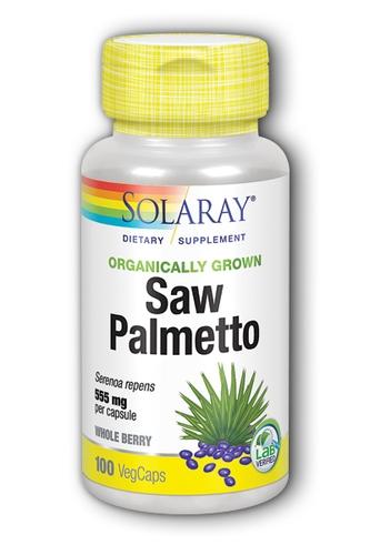 Organically Grown Saw Palmetto Berry 100ct Image 1