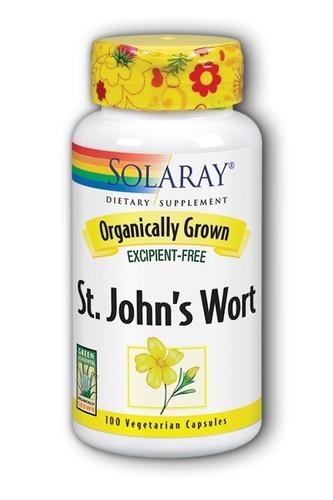 Organically Grown St. John's Wort Aerial 100ct Image 1
