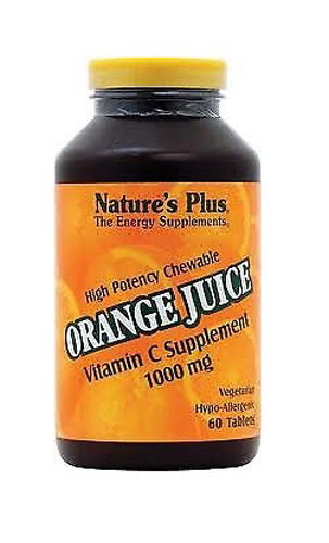 ORANGE JUICE C 1000 MG CHEWABL Image 1