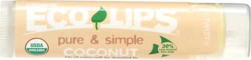 Pure & Simple Lipbalm Coconut .15oz Image 1