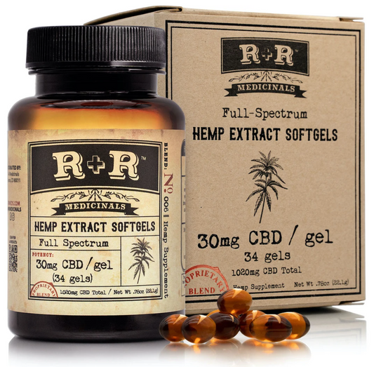 CBD | 30mg Softgels Image 1
