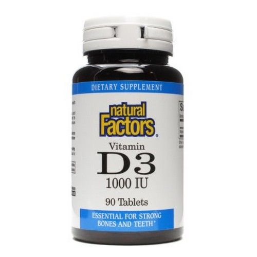 VITAMIN D3 1000 IU 90 TAB Image 1
