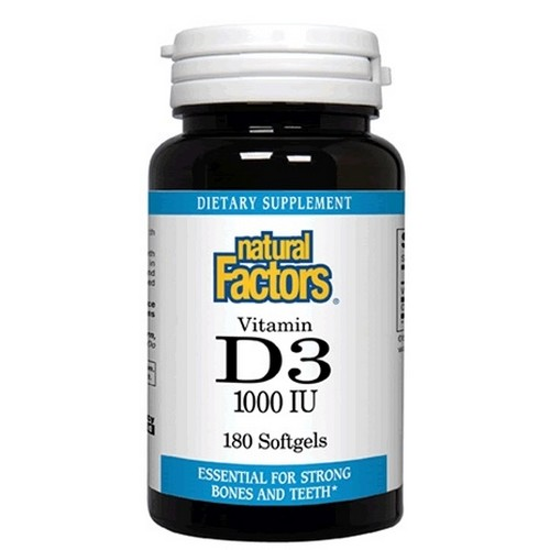 VITAMIN D3 1000 IU 180 SG Image 1
