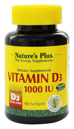 VITAMIN D3 1000 IU SOFTGELS 18 Image 1