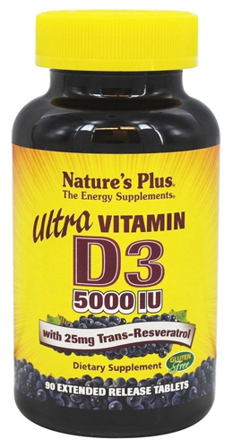 VITAMIN ULTRA D3 5000 IU W/RES Image 1