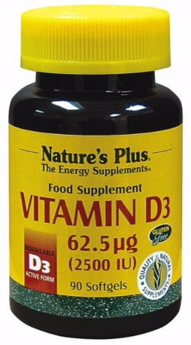 VITAMIN D3 2500 IU SOFTGELS 90 Image 1