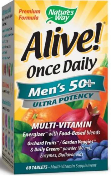 Alive! Once Daily Men’s 50+ Ultra Potency Image 1