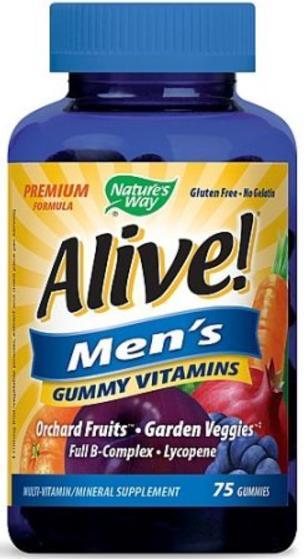 Alive! Men’s Gummy Vitamins Image 1