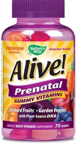 Alive! Prenatal Gummy Vitamins Image 1