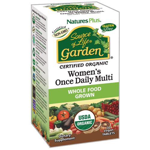 SOL Garden Womens Once Daily Organic Multivitamin Image 1