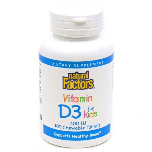 VITAMIN D3 400 IU CHEW 100 TAB Image 1