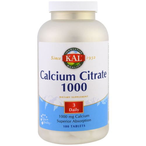 CALCIUM CITRATE W/D-3 180CT 10 Image 1