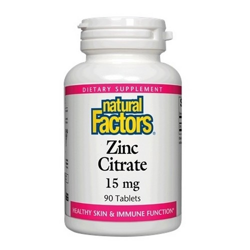 ZINC CITRATE 15 MG 90 TAB Image 1