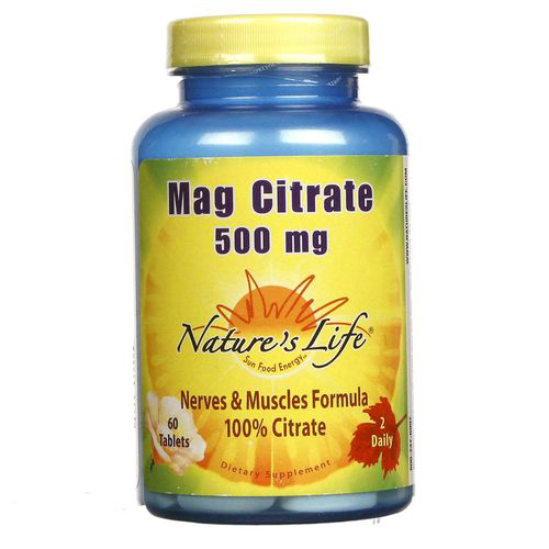 MAGNESIUM CITRATE 60CT 500MG Image 1