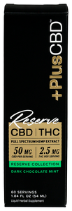 Reserve CBD | Chocolate Mint | 3000mg CBD, 150mg THC Image 1
