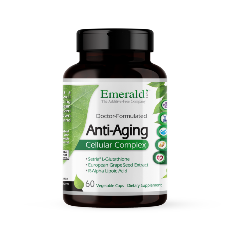AntiAging Cellular Complex + Setria LGlutathione & R-ALA Image 1