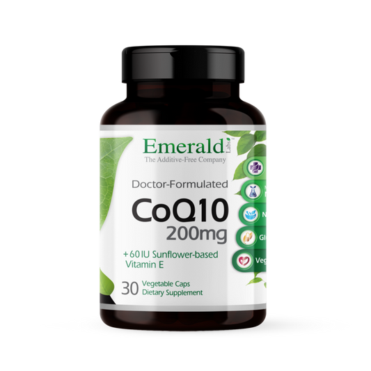 CoQ10 200mg + Vitamin E 60 IU Image 1