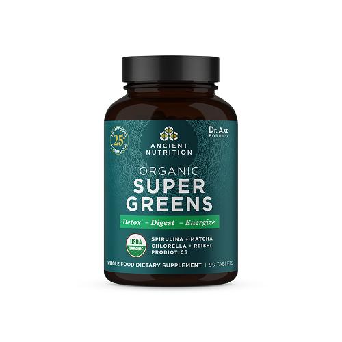 Organic SuperGreens | Tablet Image 1