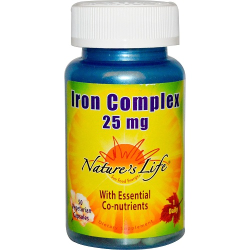 IRON COMPLEX 50CT 25MG Image 1