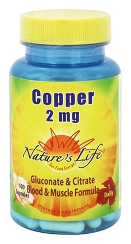 COPPER COMPLEX 100CT 2MG Image 1