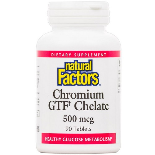 CHROMIUM GTF CHELATE 500 MCG Image 1