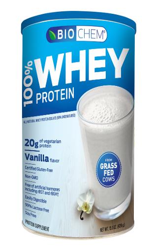 100% Whey Protein Vanilla 15oz Image 1