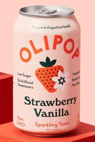 Strawberry Vanilla Olipop Image 1
