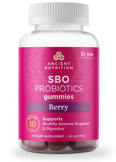 SBO Probiotic Gummy 10B CFU | Berry Image 1
