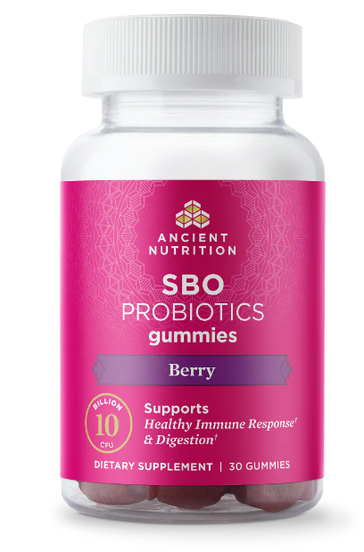 SBO Probiotic Gummy 10B CFU | Berry Image 1