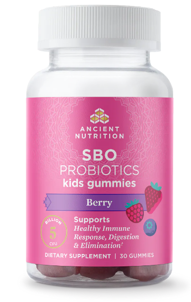 SBO Probiotic Kids Gummy 10B CFU | Berry Image 1