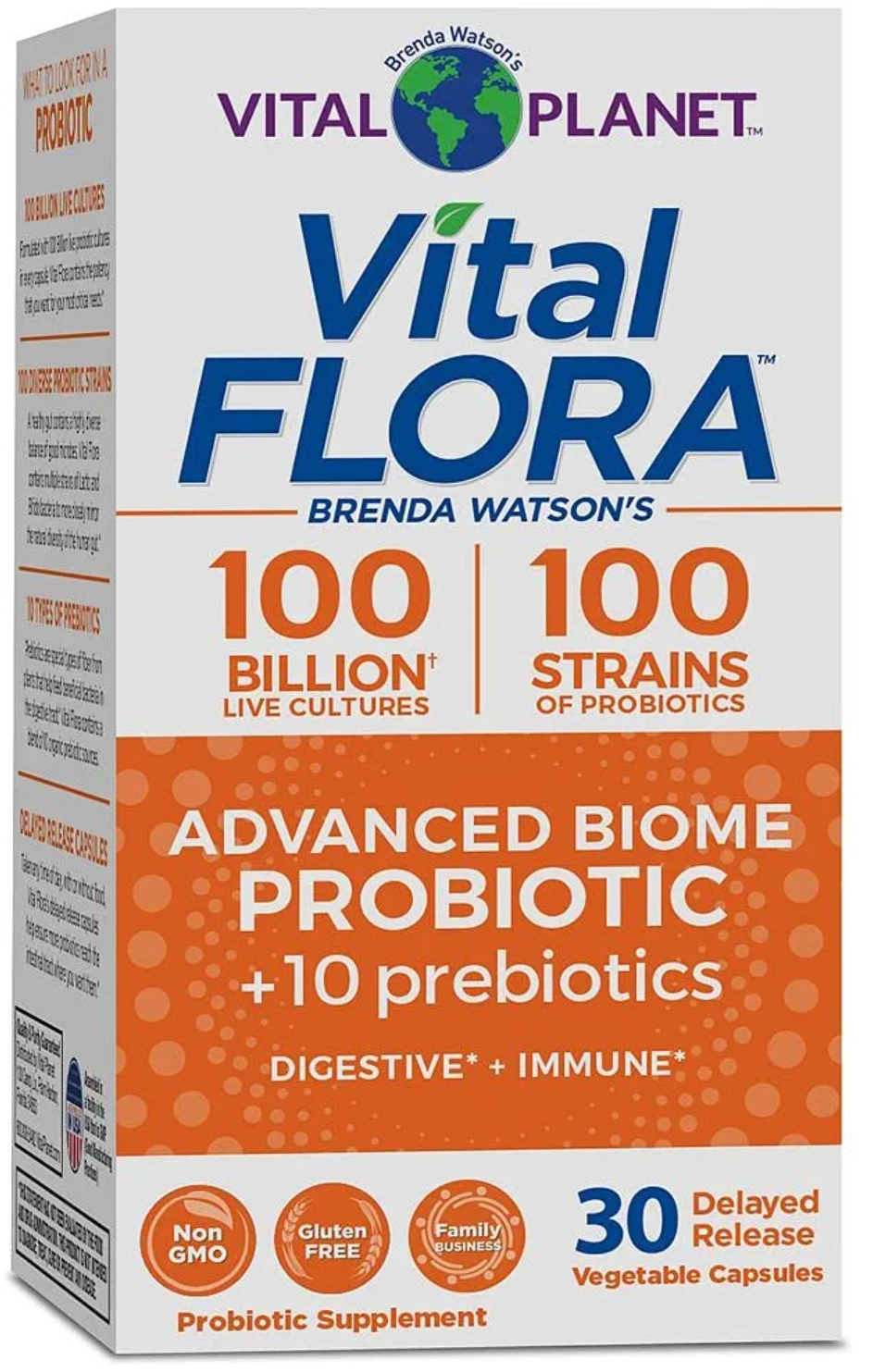 Vital Flora 100B| 100 Strain| Adv. Biome| Human - fridge Image 1