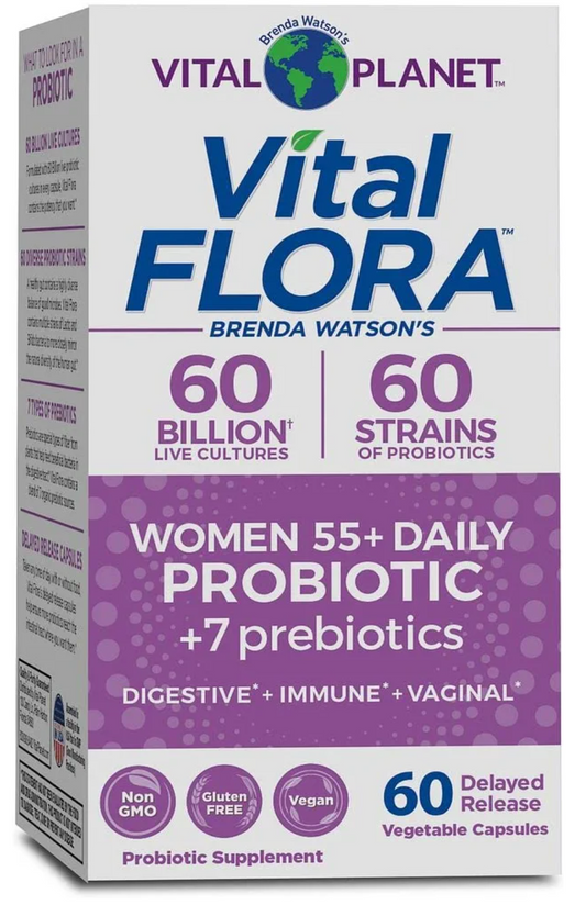 Vital Flora 60B| 60 Strain| Women 55+| Human - fridge Image 1