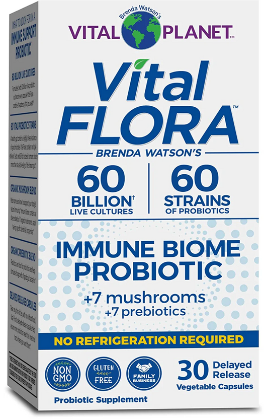 Vital Flora 60B| 60 Strain| Immune Biome| Human - shelf Image 1
