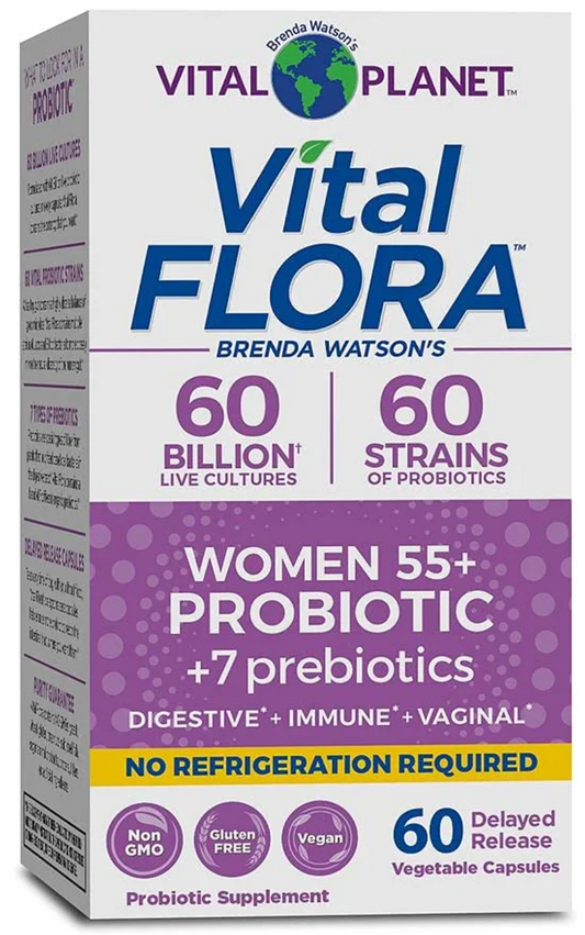 Vital Flora 60B| 60 Strain| Women 55+| Human - shelf Image 1