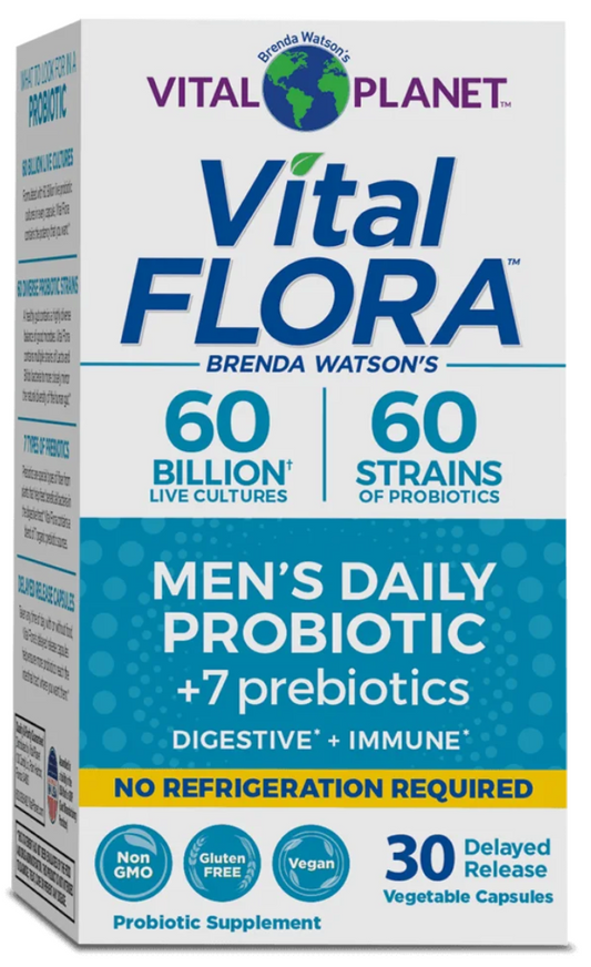 Vital Flora 60 60B| 60 Strain| Mens| Human- shelf Image 1